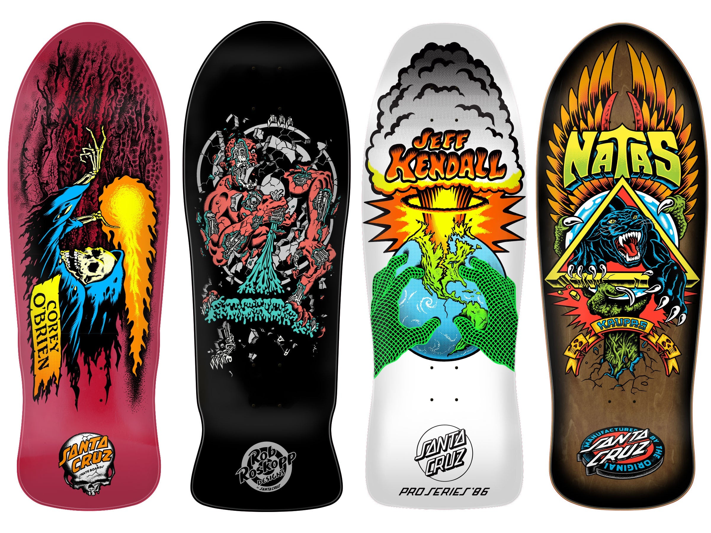 Santa Cruz Fall REISSUE Decks 2025 – Shredz Skateboard Shop