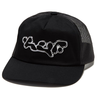 Huf Hell Razor Trucker Hat (Black)