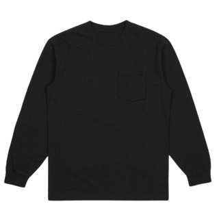 Brixton Basic L/S Pocket T-Shirt (Black)