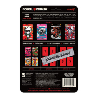 Super 7 x Powell Peralta Wave 2 Figures - Tony Hawk