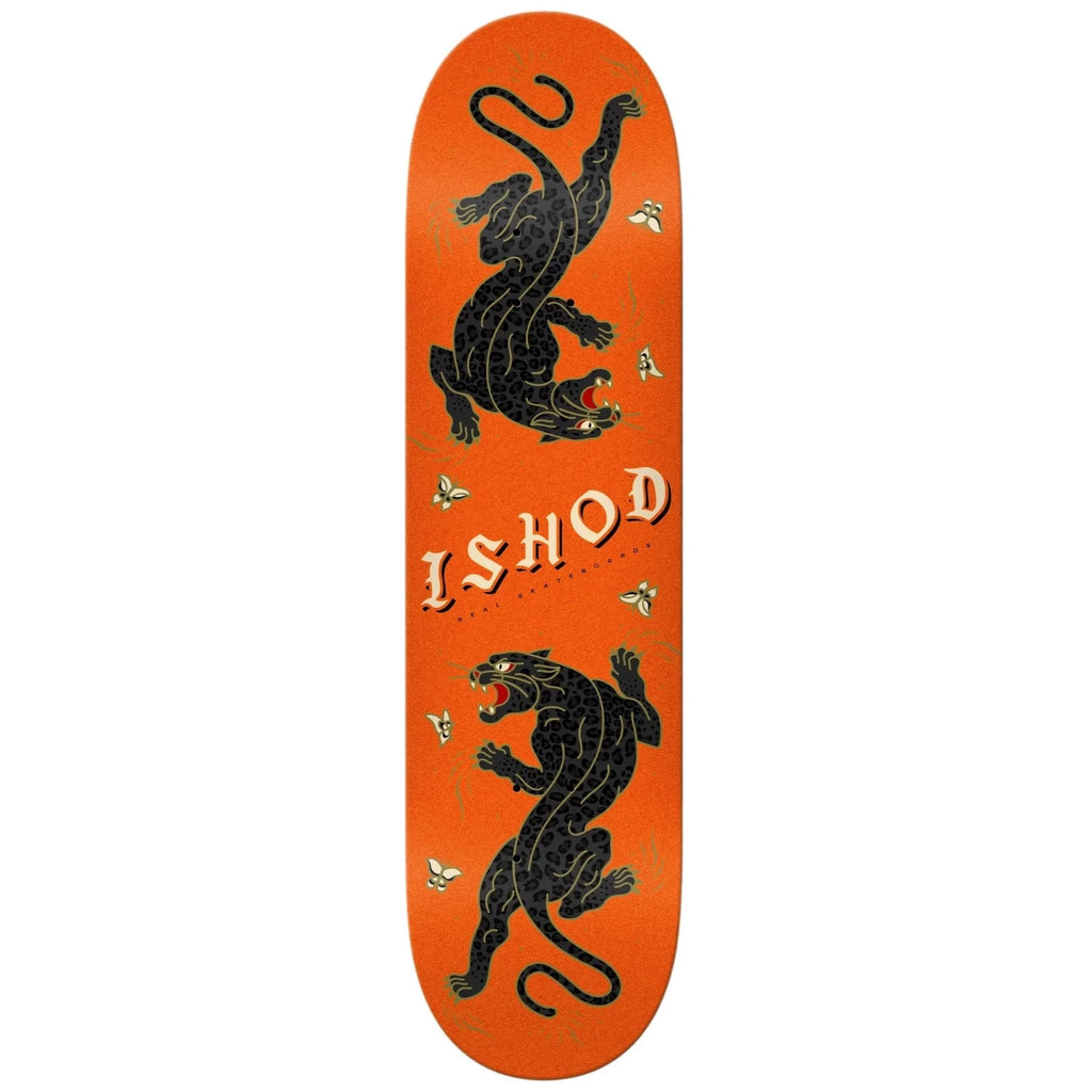 Real Ishod Cat Scratch Glitter Twin Tail Deck 8.3 Shredz Shop Skate