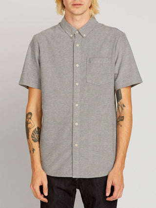 Volcom Everett Oxford Shirt Grey (Small)