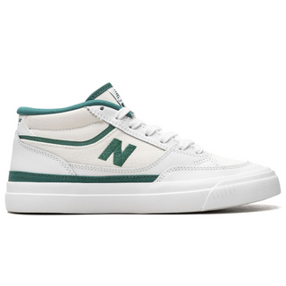 New Balance #417 Villani Shoes (White/Green)