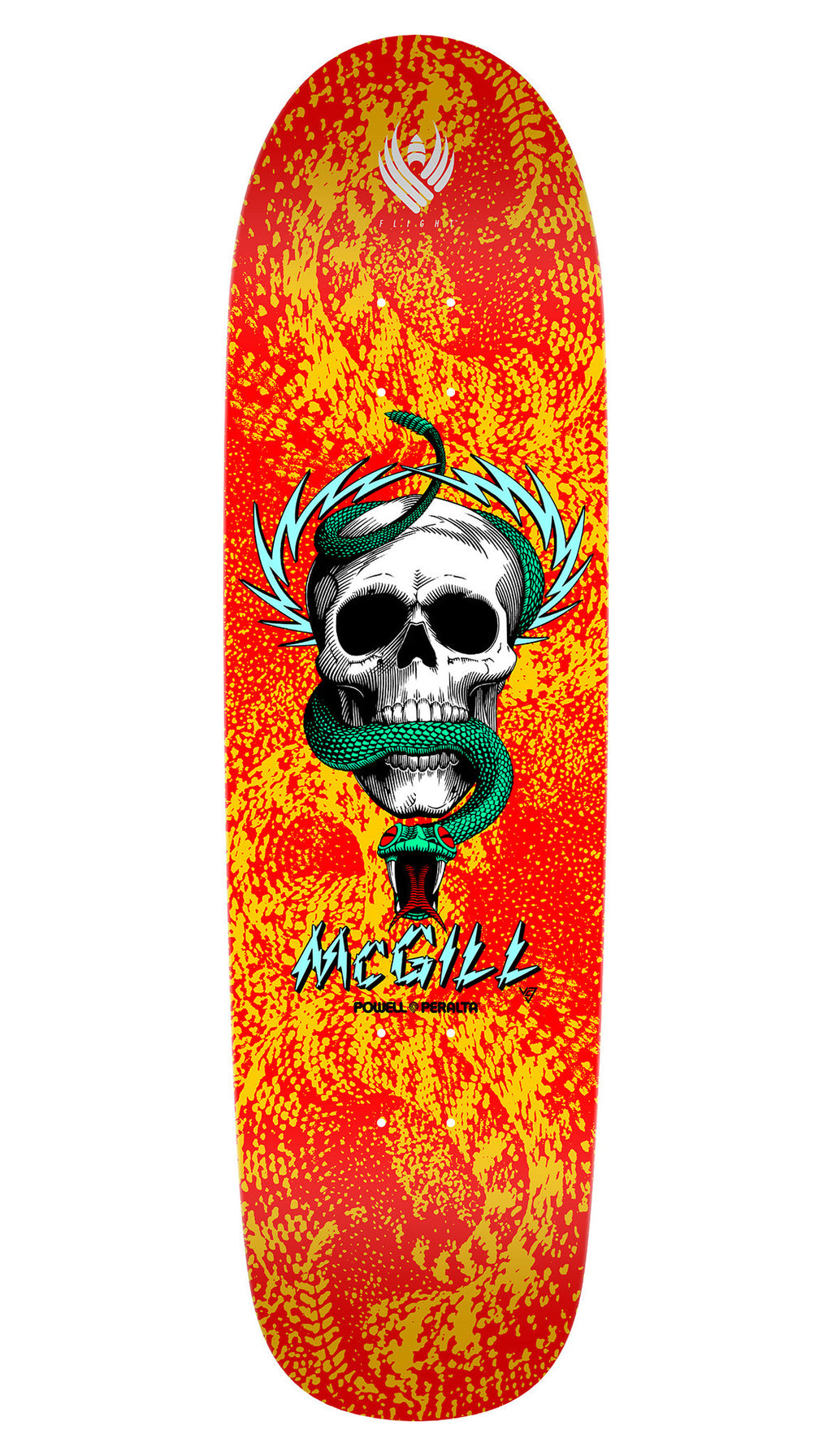 Powell Peralta - McGill Skull and Snake Skateboard Deck Teal