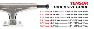 Tensor Mag Light Rodney Mullen Trucks