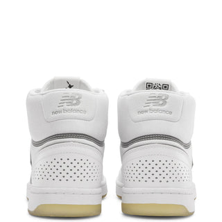 New Balance #440 High Shoes (White/Grey)