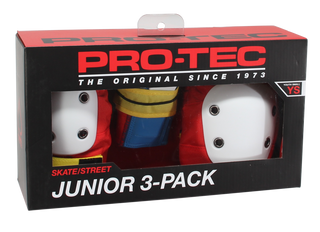 Pro-Tec Junior Pad Set 3 Pack (Retro)