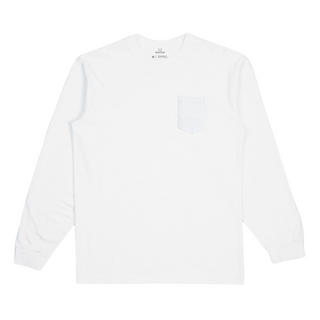 Brixton Basic L/S Pocket T-Shirt White