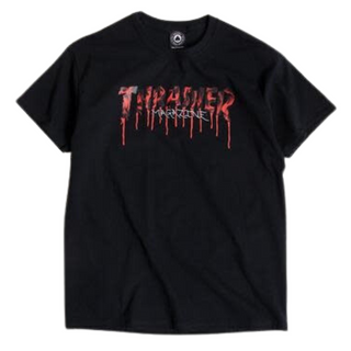 Thrasher Blood Drip T-Shirt (Black)