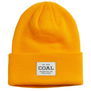 coal beanie uniform goldenrod