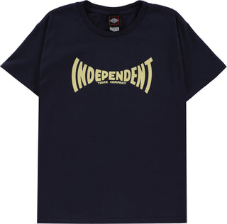 Independent Kids Span T-Shirt (navy/cream)