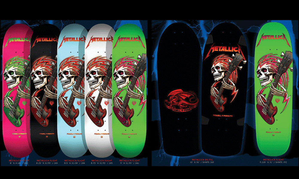 Powell Peralta X Metallica Skateboards – Shredz Shop Skate