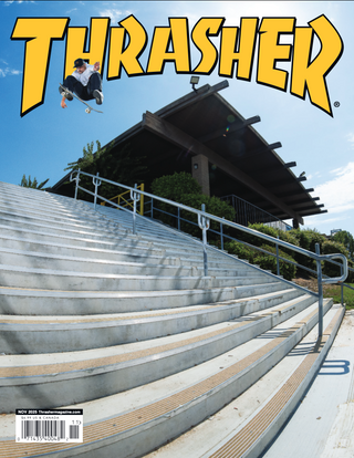 Chris Joslin Tre Flip El Toro Thrasher Magazine Cover