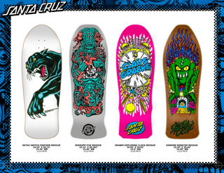 Santa Cruz Fall 2026 Reissue skateboard decks online canada United States natas roskopp grabke rankine monster 