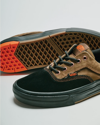 Vans Era Wafflecup Shoes Are Here black/brown/orange