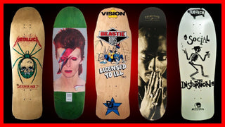 The History Of 50 Band Skateboards