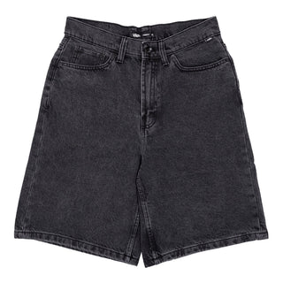 Check-5 Baggy Denim Short (Black)