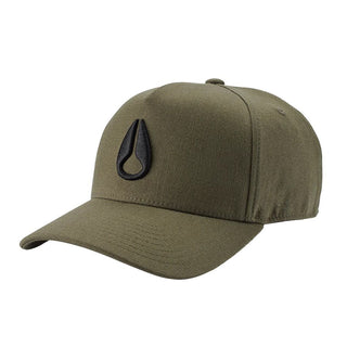 Nixon Deep Down Snapback Hat (Olive)