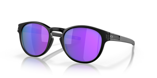 Oakley Latch (Matte Black) Prizm Violet Sunglasses