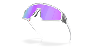 Oakley Latch Panel (Matte Clear) Prizm Violet Sunglasses