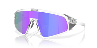 Oakley Latch Panel (Matte Clear) Prizm Violet Sunglasses