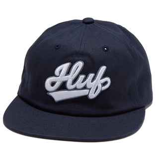Huf Pop Fly 6 Panel Strapback Hat (Navy)