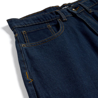 Check-5 Loose Denim Pant Dark Rinse