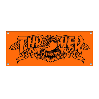 Thrasher X Anti Hero Banner (Orange)