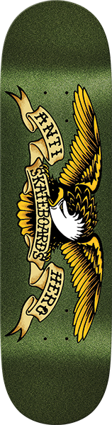 AH EASY RIDER CLASSIC EAGLE DECK-8.38 GRN METALLIC