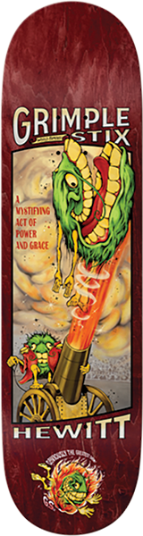 AH HEWITT GRIMPLE OBVIOUS GREATS DECK-8.38