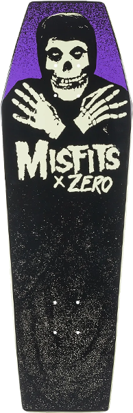 ZERO MISFITS FIEND COFFIN DECK-9.5X29.5 GLOW