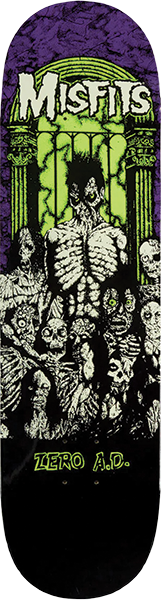 ZERO MISFITS ZERO AD DECK-8.25 GLOW