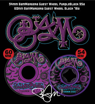 Slime Balls BAM MARGERA OG Slime Wheels (Black/Purple) 78A 60mm