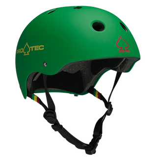Pro-Tec Classic Certified Helmet (Green Rasta)