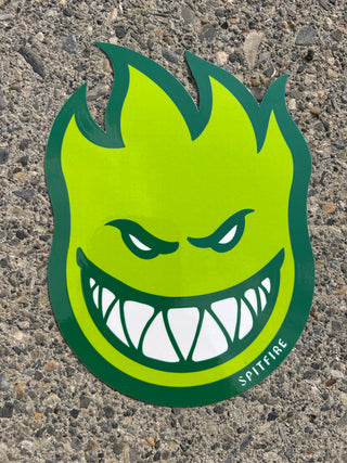 Spitfire Bighead Two Tone Logo Sticker 6"