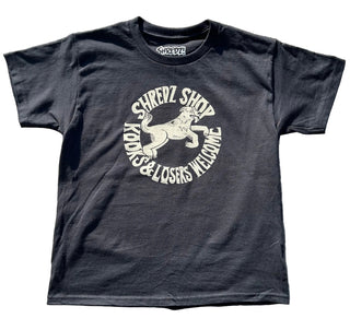 Shredz Kooks & Losers Welcome Kids T-Shirt (black)