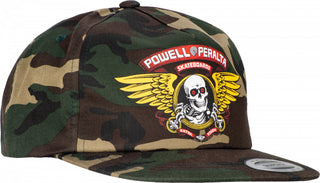 Powell Peralta Winged Ripper Snapback Hat (Camo)