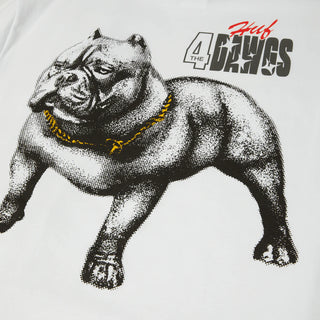 Huf "4 The Dawgs" T-Shirt (White)