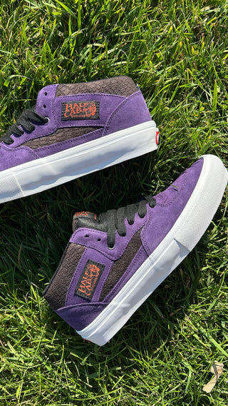 Vans Skate Half Cab Shoes (Purple Croc)