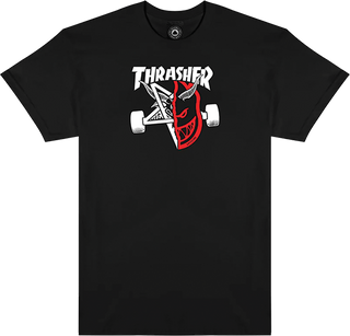 THRASHER SPITFIRE THRASH AND BURN SS XXL-BLACK