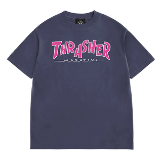THRASHER PARRA MAG VINTAGE SS M-NAVY