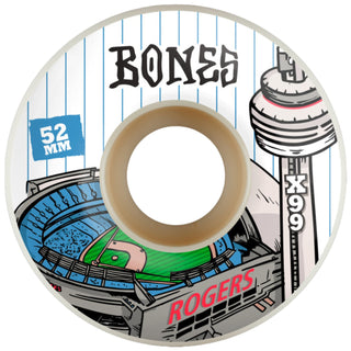 Bones Wheels TJ Rogers Pro X-Formula V1 99A Standards (52mm)