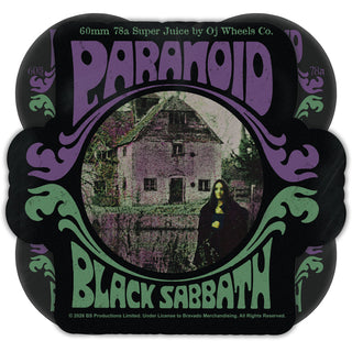 OJs x Black Sabbath Paranoid Super Juice Wheels 78A (60mm)