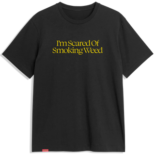Jacuzzi Scared Weed T-Shirt (Black)