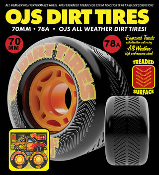 Ojs Dirt Tires Thunder Juice 78A 70mm