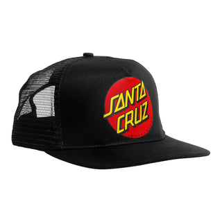 Santa Cruz Classic Dot Trucker Hat (Black)