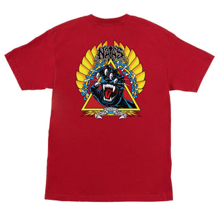 Santa Cruz Natas Screaming Panther T-Shirt (Red)