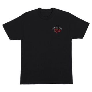 Santa Cruz Dressen Rose Solo T-Shirt (Black)