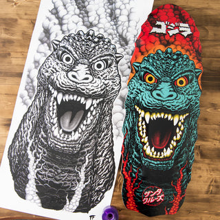 Santa Cruz Godzilla Destroyer Deck (11.0x32.0)