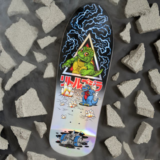 Santa Cruz Godzilla Jr. Natas Deck (9.89x29.82)